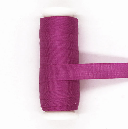 710 - Seidenbändchen 7 mm breit, 10-m-Spule, Farbe: Bougainville 710 - Seidenbändchen 7 mm breit, 10-m-Spule, Farbe: Bougainville